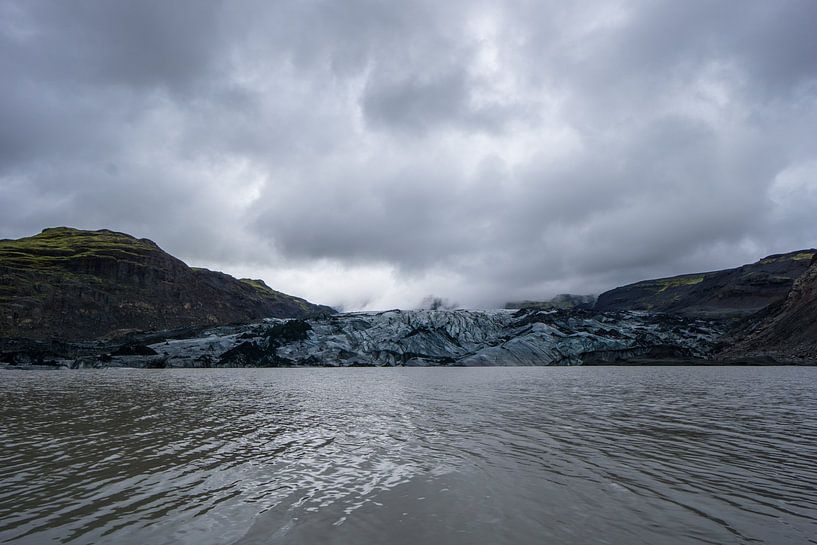 Islande - Glace massive à la lagune du glacier Fjallsarlon depuis l'eau par adventure-photos