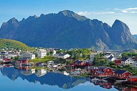 View of the Reinefjorden by Reinhard  Pantke