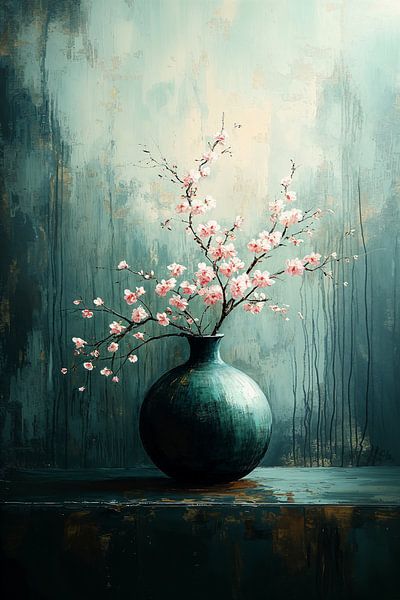 Nature morte, Turquoise Silence n°1 par Studio BB