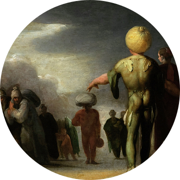 Israëlieten steken de Rode Zee over, Cornelis Cornelisz Van Haarlem