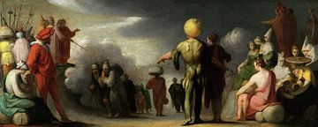 Israëlieten steken de Rode Zee over, Cornelis Cornelisz Van Haarlem