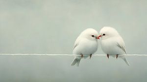 Two cotton wools