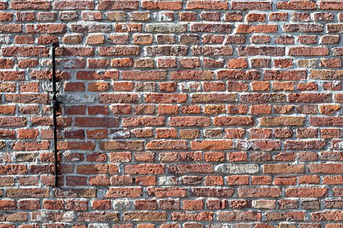 Détail d'un beau vieux mur brun orangé