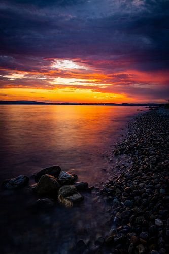 Coucher de soleil sur Ansgar Peter