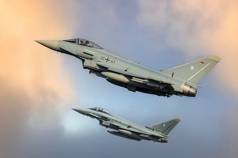 Eurofighter Typhoon (Eurofighter EFA 2000) Germany by Gert Hilbink
