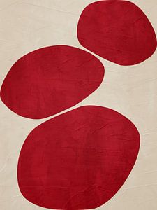 Moderne Abstrakte Organische Geometrische Farbkunst