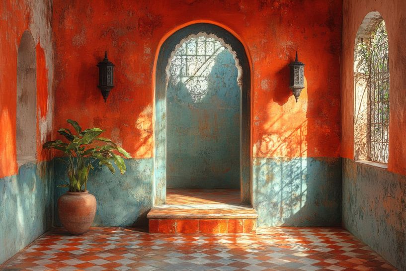 Shadows in the Medina by Natasja Haandrikman