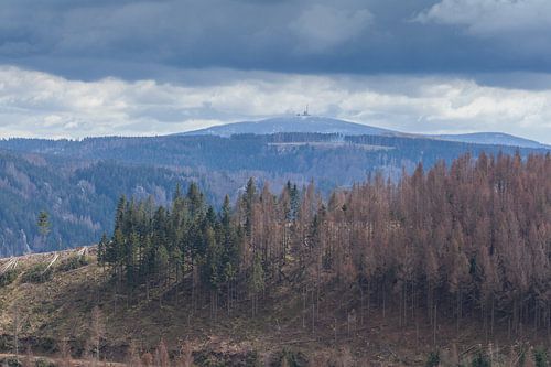 Brocken im Winter, Harz
