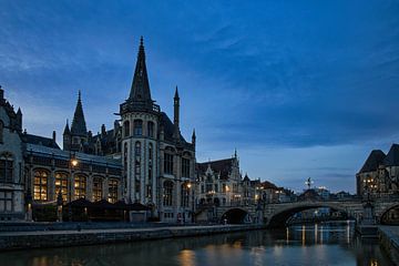 Ghent at dawn #3 by Mathias Ulrich