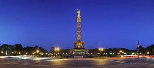 Siegessäule Berlin zur blauen Stunde