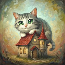 Katzen sind Hausbesitzer von Jutta Maria Pusl