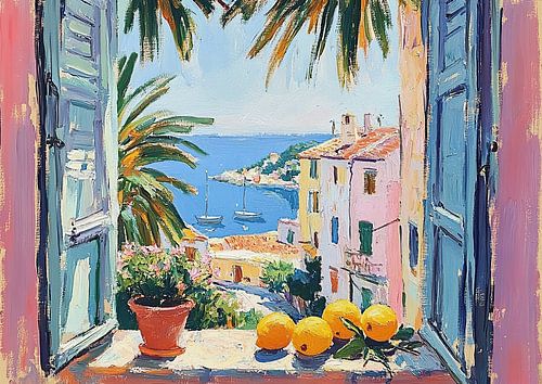 Matisse inspired "Rush of colour in the morning"