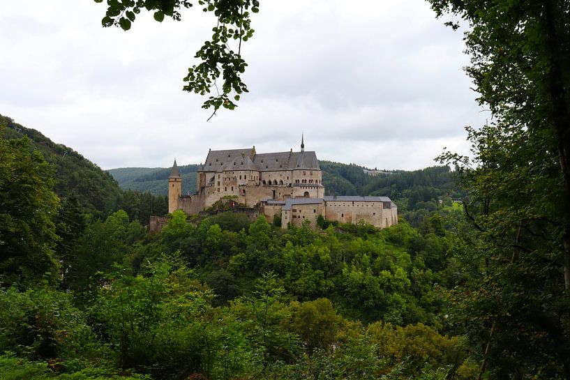 Vianden Castle by Myron van Duijnhoven
