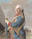 Portret van Moritz, Graf von Sachsen, Jean-Etienne Liotard van Meesterlijcke Meesters thumbnail