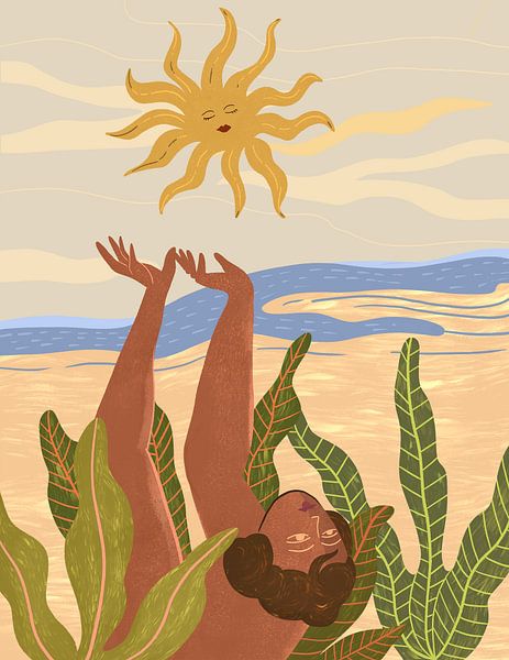 Culte du soleil par Arty Guava