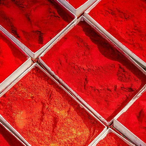 Red Holi powder