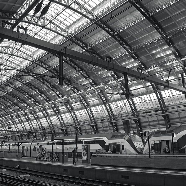 Amsterdam Centraal - Gare centrale par Silva Wischeropp