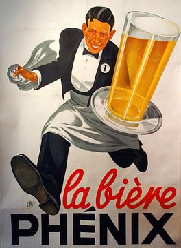 Werbeplakat la biere Phenix von Peter Balan