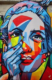 Colorful woman by Renato Daub