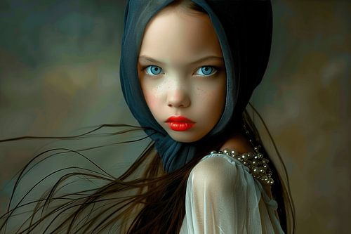 Bright eyes - meisjesportretten