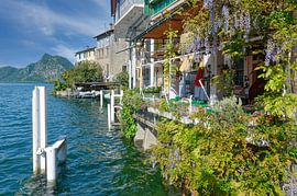 Gandria sur le lac de Lugano sur Peter Eckert