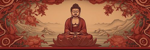 Meditierender Buddha | Orientalische Buddha-Kunst