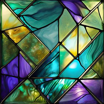 Mystical world of glass 3 van Johanna's Art