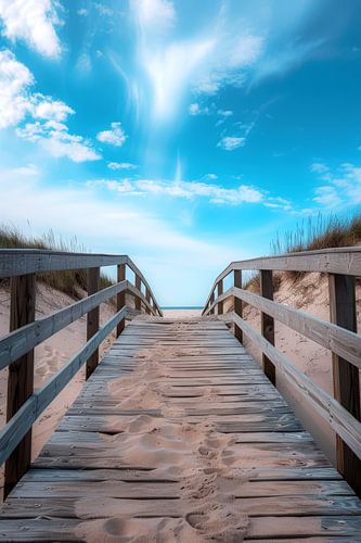 Het Pad van Zand en Zilte Lucht