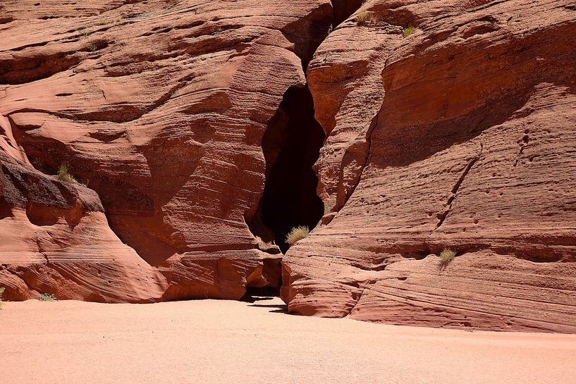 Ingang tot de Upper Antelope Canyon van Frank's Awesome Travels