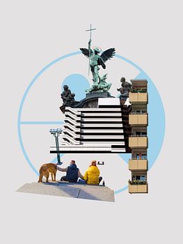 Collages urbains - Hambourg Collage #07