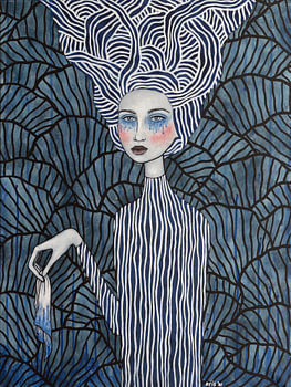 Blue tears