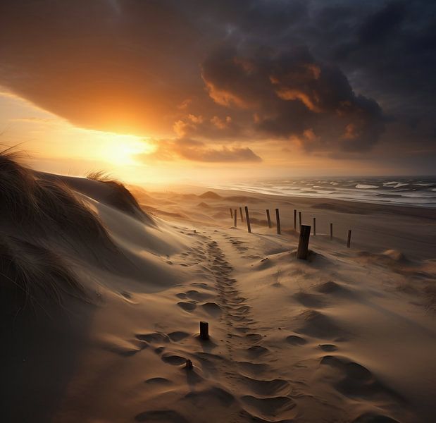 L'heure d'or par fernlichtsicht