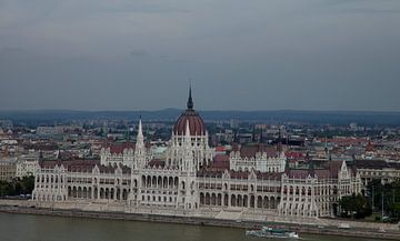 Hungarian parliament building in Budapest by Marcel Kerdijk
