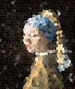 Girl with a Pearl Earring - Graphic edition. by Gisela- Art for You thumbnail
