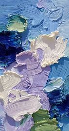 Fliederwolken über dem Meer von Color Square