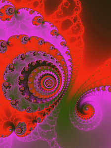 Spirale Atlas Rot