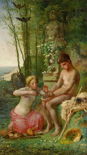 Lente (Daphnis en Chloë), Jean-François Millet
