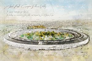 Apple Park, Cupertino von Theodor Decker
