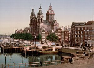 Nicolaaskerk, Amsterdam von Vintage Afbeeldingen