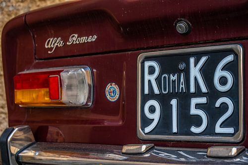oude Alfa Romeo in roma