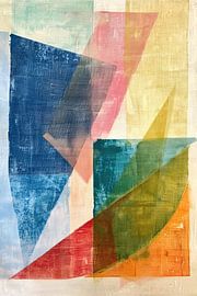 Travail abstrait minimaliste sur Collection Moderne