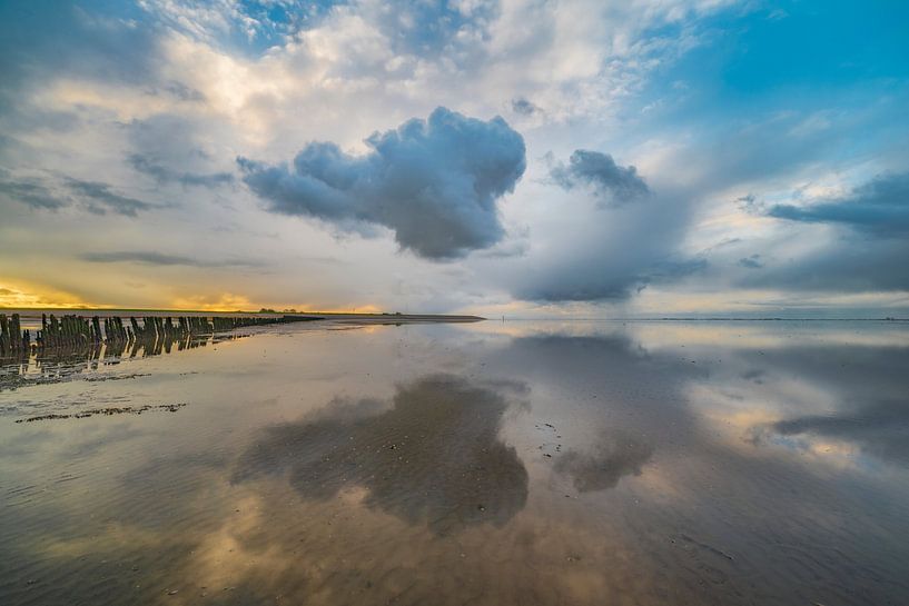 Waddenzee 2 van Peter Bijsterveld