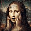 La Joconde sous le choc sur TheXclusive Art
