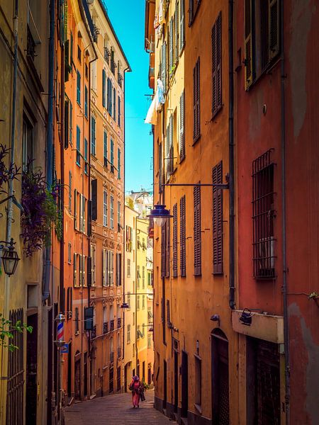 Genua stad in Italië van Mustafa Kurnaz