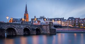 St.Servaos Brögk, Mestreech - Sint Servaas Brücke, Maastricht von Teun Ruijters