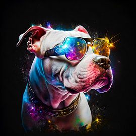 Galaxy Dogo Argentino by Mutschekiebchen