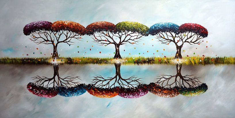 Seasons by Gena Theheartofart