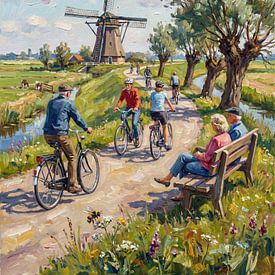 Sur la digue, une scène néerlandaise sur AnderWerk