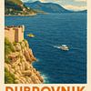 Dubrovnik - Rotsvesting boven de zee van Sabine Wagner