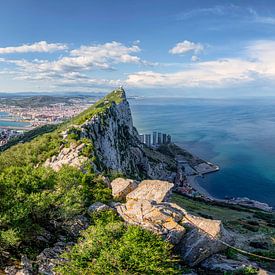 Mountain of Gibraltar by Voss photography